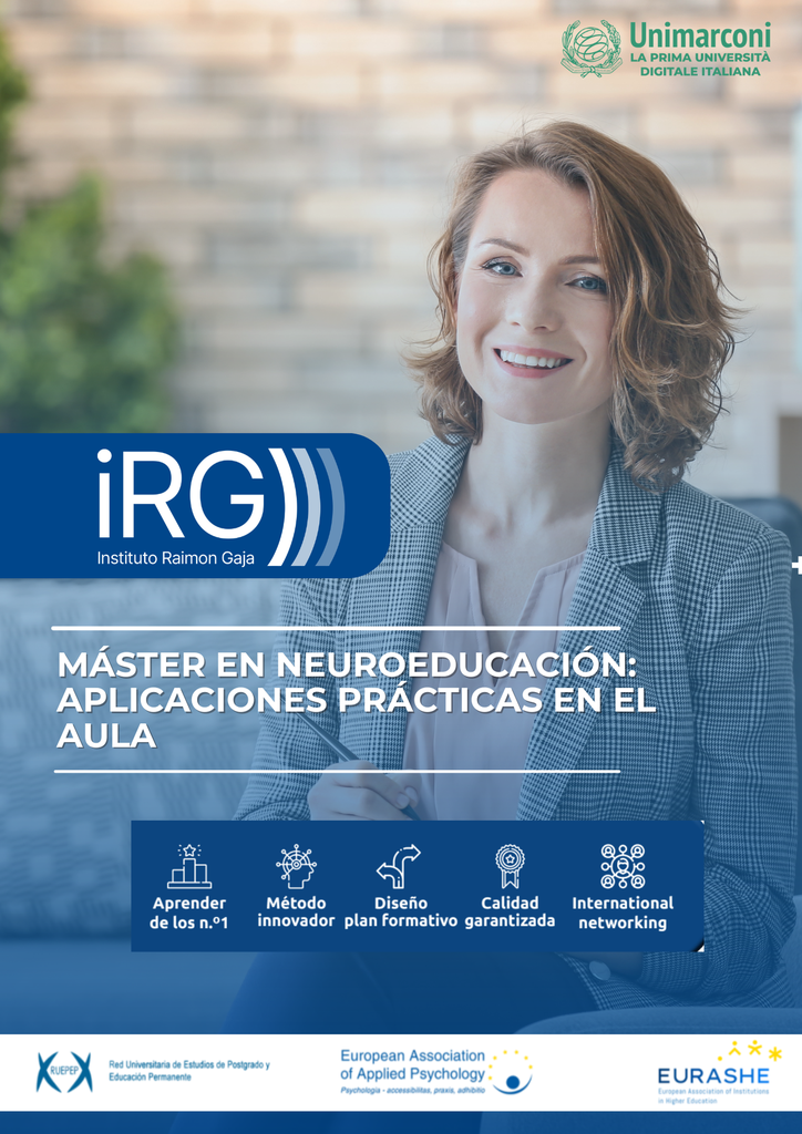 NA - Máster en Neuropsicología y Neuroeducación: Aplicaciones prácticas en el aula