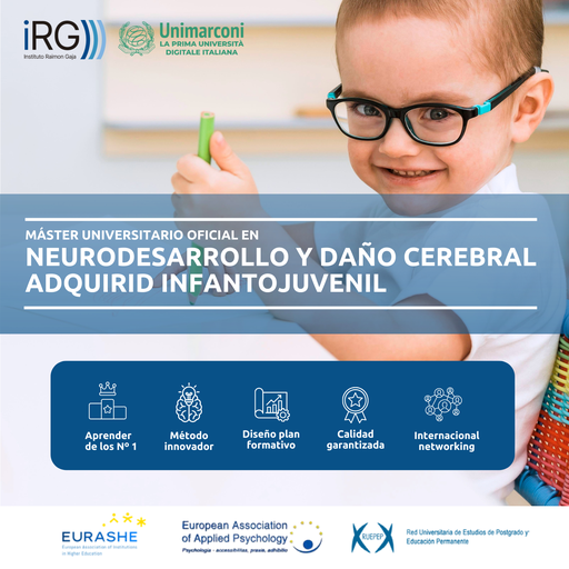 Máster en Neurodesarrollo y Daño Cerebral Adquirido (Convenio)