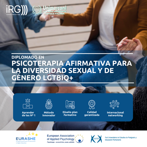 [DLG] Diplomado en Psicoterapia Afirmativa para la Diversidad Sexual y de Género LGTBIQ+